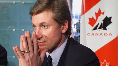 Wayne Gretzky has served as a part-owner, a coach and was the executive director of Canada’s Olympic team in 2002. Frank Gunn / AP Photo
