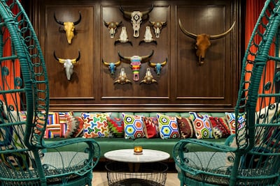 Dining area at Vakava Abu Dhabi