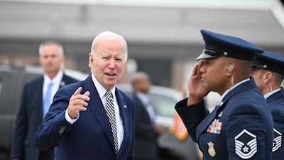 US President Joe Biden on Monday signed the first executive order targeting artificial intelligence. AFP