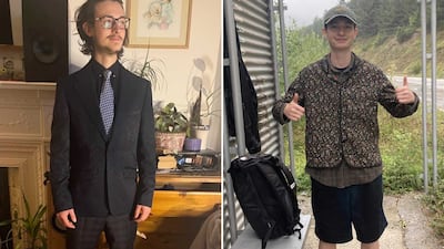 Lewie Chiaramello and Jon Cink are among the Palestine Action activists who were in court. Photo: Prisoners For Palestine