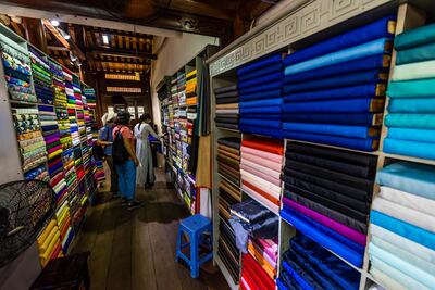 Yaly Couture, one of the most prestigious bespoke tailors in Hoi An. Alamy