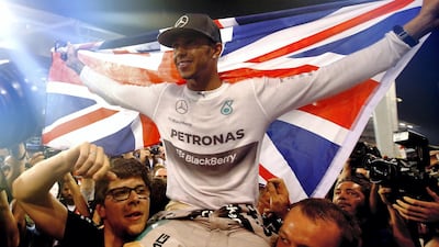 4th. 2014. Historically the most valuable race in F1 history with 50 points at stake for the winner thanks to it being the first, and only, double points race in the sport. Hamilton won to seal his second drivers' world title. Excitement level 3/5. Getty Images