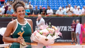 Egypt's Mayar Sherif after winning the WTA 250 level tournament in Iasi, Romania. Photo: Mayar Sherif / Instagram