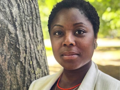 Antoinette Fernandez is standing as a councillor for the Green party in Hackney. Photo: Antoinette Fernandez