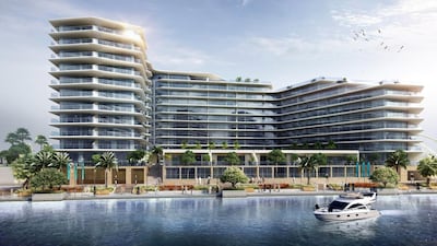 The Hadeel development was open to purchase by non-UAE nationals. Rendering courtesy Aldar