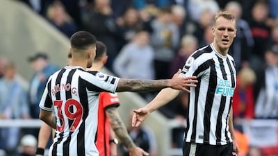 Dan Burn - 9. His face lit up when he had the sight of goal in the 33rd minute, but his effort was deflected wide by Dunk. Grabbed his first league goal for Newcastle with a glancing header across the face of goal with the last kick of the first half to make it 2-0. Getty Images