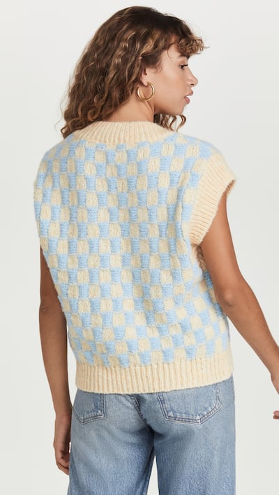 A sweater vest from English Factory. Photo: Shopbop