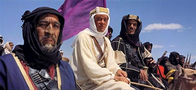 Anthony Quinn, Peter O'Toole, and Omar Sharif in 'Lawrence of Arabia' (1962) IMDb