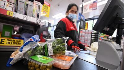 As the cost-of-living crisis in the UK deepens, supermarket shoppers can now split the cost of their groceries and other essentials by using buy now, pay later apps. EPA