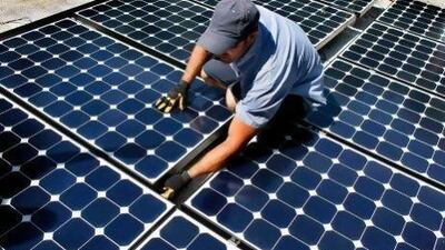 Dubai has set a target of drawing 1 per cent of its electricity from the sun by 2020. Getty Images / AFP