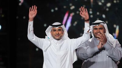 Iyad Al Hakami, winner of The Prince of Poets competition. Courtesy Cultural Programs and Heritage Festivals Committee – Abu Dhabi.