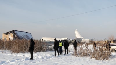 The plane was flying to Nur-Sultan, the country's capital formerly known as Astana. Reuters