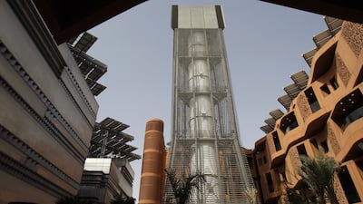 Masdar City, Abu Dhabi's flagship clean energy city, is giving a boost to start-ups. AP