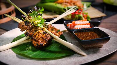 Five spice chicken at Lah Lah.