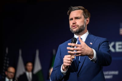 US Vice President JD Vance. AFP
