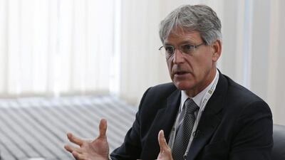 The Dana Gas chief executive Patrick Allman-Ward said the company’s earnings were hit by poor payment collections from Egypt. Amr Abdallah Dalsh / Reuters