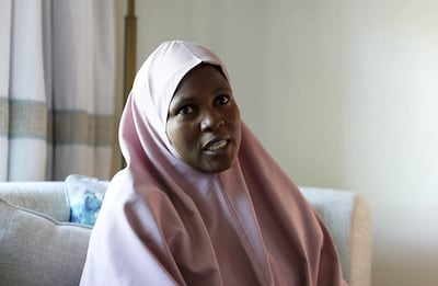 Ms Lawal has to tackle myths that vaccines harm children or cause infertility. Pawan Singh / The National