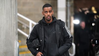 Alexander Isak said is a social media post that it is 'in the best interests of everyone' that he leaves Newcastle. PA