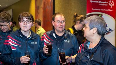 Nerves and excitement were palpable as the athletes prepared to depart for Abu Dhabi. Pete Maclaine / i-Images