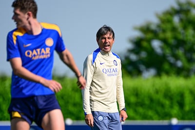 Inter Milan coach Simone Inzaghi is in demand, according to reports. AFP