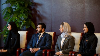 The President urged the students to persevere with their education and learn lessons that will help the UAE to progress.