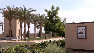 Emaar’s Mivida project in the suburbs of Cairo. Dana Smillie for The National