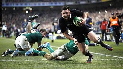 New Zealand's All Blacks could be set to play against the United States this year. Peter Morrison / AP Photo