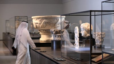 Gallery 6: From the Mediterranean to the Atlantic explores the meeting of the Byzantine Empire, Christian Europe and the Islamic world. Chris Whiteoak / The National