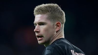 Manchester City midfielder Kevin De Bruyne is another player whose value has fallen from £150m to £120m. Reuters