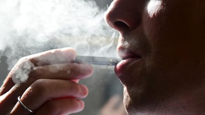 Authorities have warned against the false belief that e-cigarettes are less harmful than conventional cigarettes. Photo: AFP