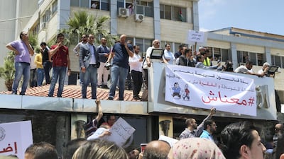 The strikers, called by the country's professional associations, fear they will be forced to shoulder a greater share of the tax burden at a time when complaints about poverty and unemployment are growing louder.