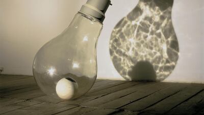 Work by Sunil Gawde from the series called Blind Bulbs