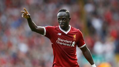 Centre forward: Sadio Mane (Liverpool) – Arsenal just could not handle the speedy Senegalese as his kept up his record of scoring in every league game so far this season. Carl Recine / Reuters