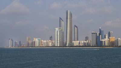 Private wealth in the Middle East and Africa grew by 11.6 per cent to reach US$5.2 trillion in 2013. Above, the Abu Dhabi skyline. Mona Al Marzooqi / The National