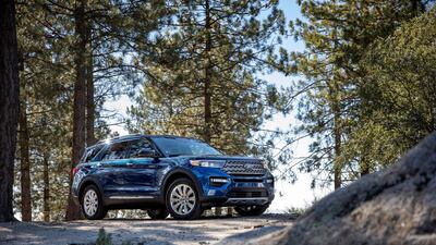 The Ford Explorer features eight drive modes: normal, trail, deep snow, slippery, sport, tow/haul, sand and eco