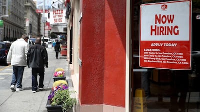 The jobs figures for June suggest the poor performance a month earlier was likely to have been an outlier. Justin Sullivan / AFP