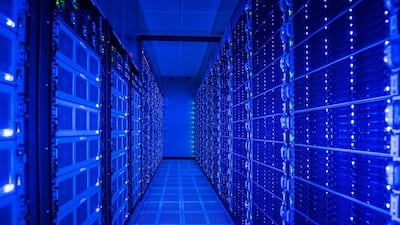 Organisations in the Middle East and North Africa will spend $4.8bn on upgrading data centres in 2020, almost 1.1 per cent more than last year. Getty