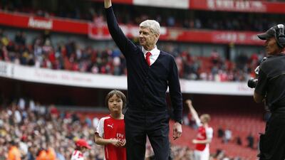 Should Arsene Wenger guide Arsenal to the FA Cup, he will become the most successful manager in the tournament's history. Justin Tallis / AFP