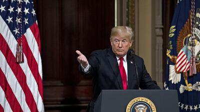 US president Donald Trump has blaming the nation's 'out of control' central bank for a sixth straight day of losses in US equities. Bloomberg