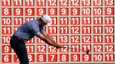 Paul Waring of England on the 18th green during the third round of the WGC HSBC Champions at Sheshan International Golf Club in Shanghai, China. Getty Images