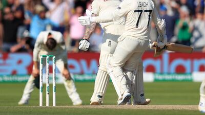 Ben Stokes topped his World Cup final effort with a sensational 135 not out that handed England an unlikely one-wicket win in the third Ashes Test against Australia at Headingley. PA