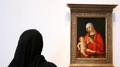 Giovanni Bellini’s luminous Madonna and Child (1480-85). Chris Whiteoak / The National