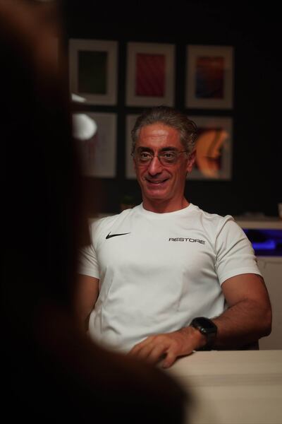 Dr Elie Abirached, founder of Limitless Human and Restore Fitness, said technology can help improve sleep quality and health. Photo: Eight Sleep