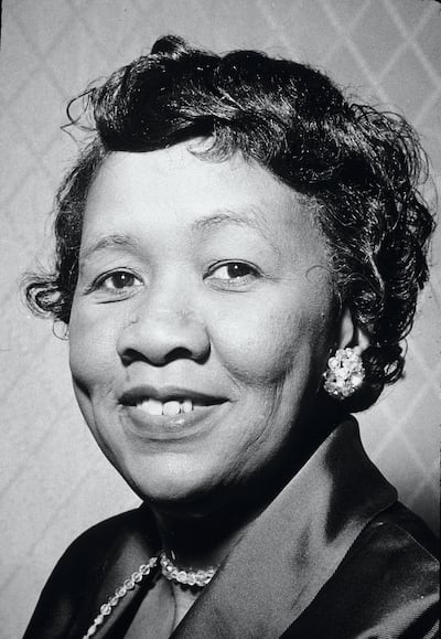 In 1963, Dorothy Irene Height was literally cropped out of history - despite her contribution to the US civil rights movement. Getty Images