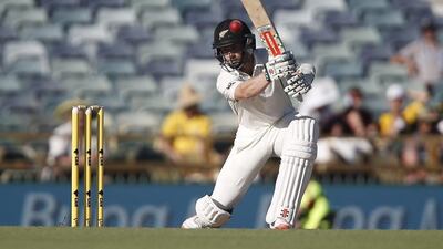 Kane Williamson will resume Day 3 on 70 while batting partner Ross Taylor is on 26. Theron Kirkman / AP Photo