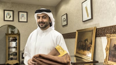 Husam Mohammad Jaber is a torchbearer for the besht and a businessman with inspired ideas for men and women. Antonie Robertson / The National