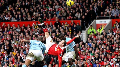 2) Wayne Rooney - 208 goals in 491 games. Ratio: 0.42. (Everton 25 goals, Manchester United 183).