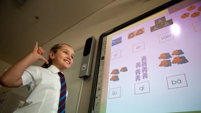 Learning multiple languages allows children to appreciate their own roots while understanding others. Silvia Razgova / The National