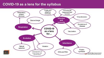 Covid-19 Mindmap. Cambridge International