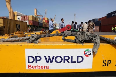 View of DP World Berbera in Somaliland. Pawan Singh / The National